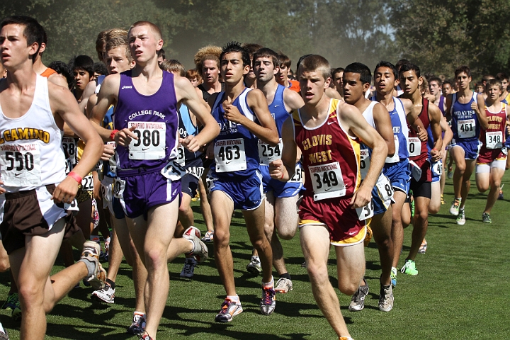 2010 SInv D1-021.JPG - 2010 Stanford Cross Country Invitational, September 25, Stanford Golf Course, Stanford, California.